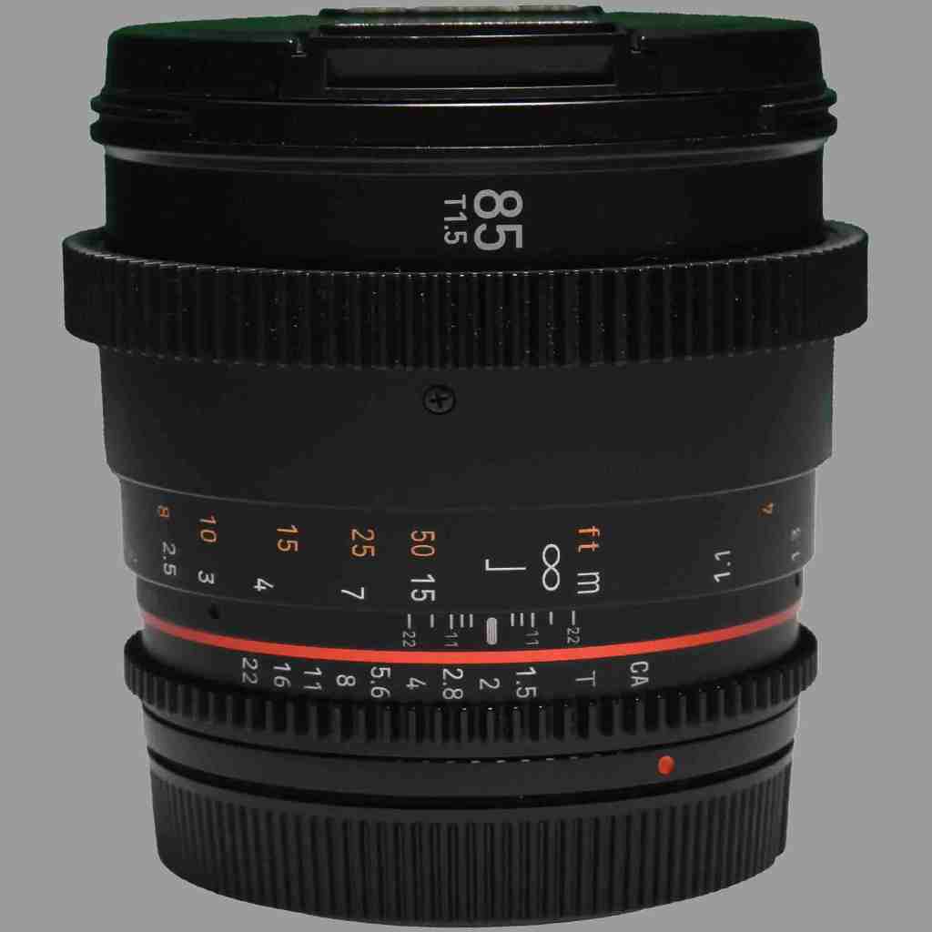 Rokinon cine dsx 85mm T1.5